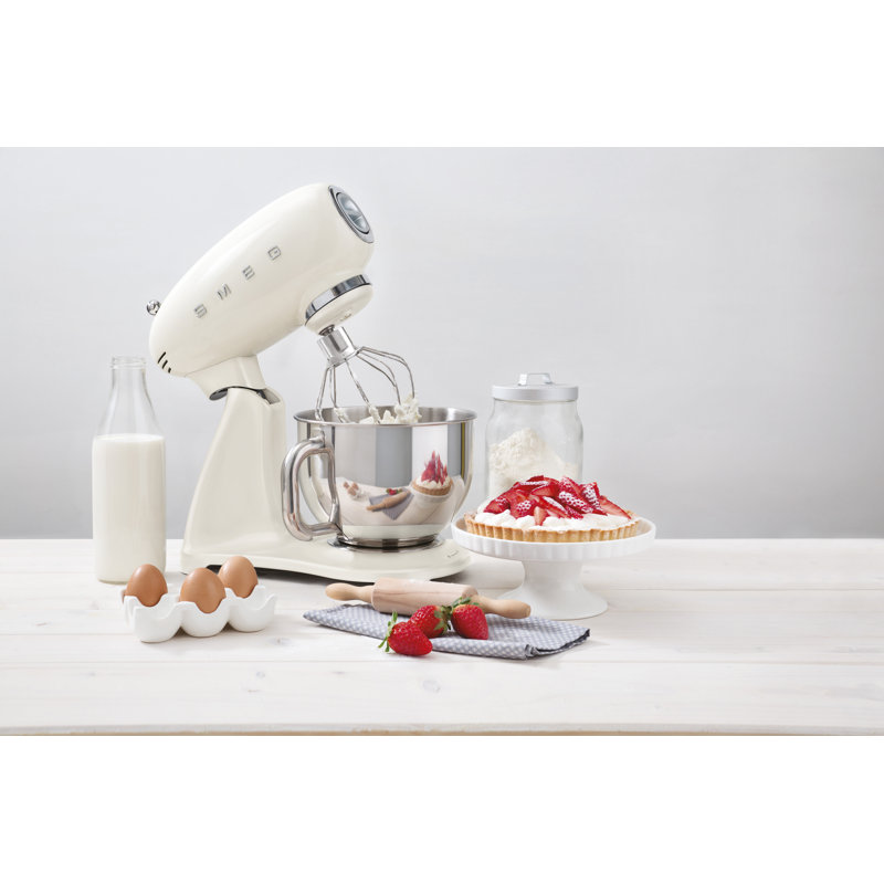 SMEG 50's Retro Style Stand Mixer, Cream