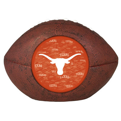 NCAA Texas Longhorns LED 3D Logo Resin Football Decor | 10.5 in