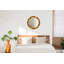Huldar Glass Flat Wall Mirror