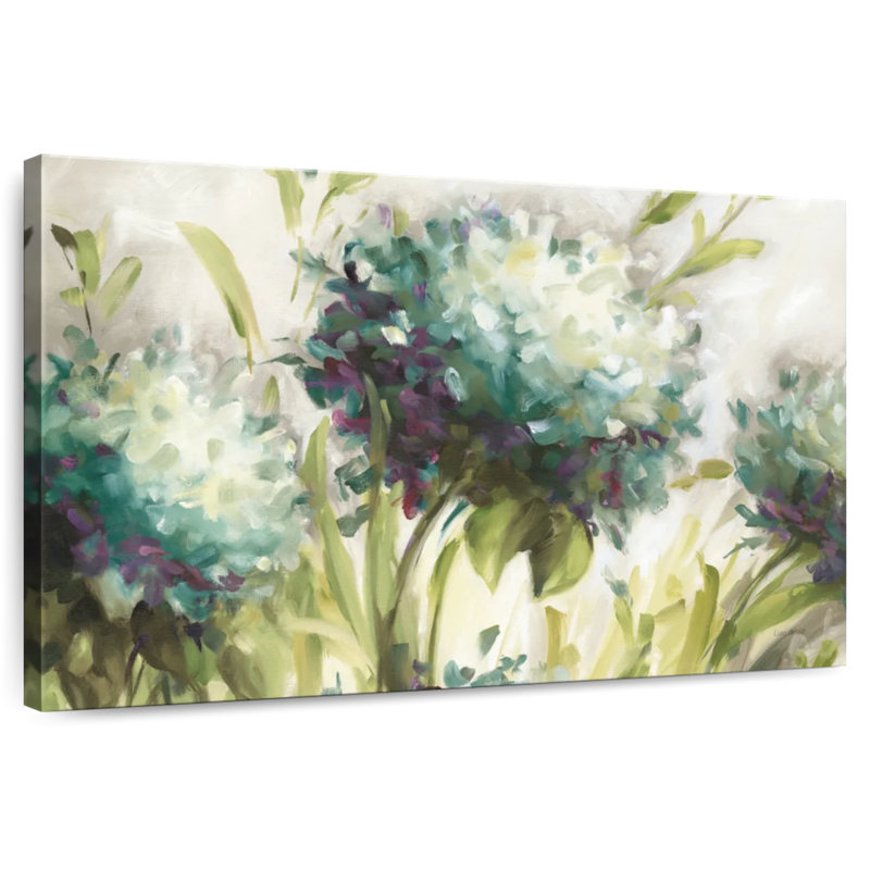 Harnek Hydrangea Field II, 30" H x 45" W