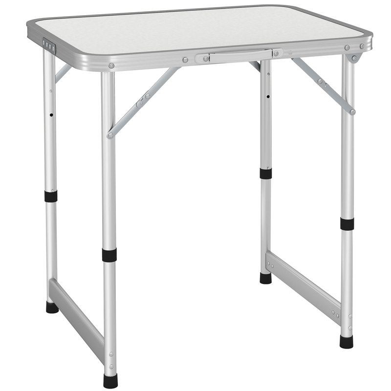 Table de camping pliante Jaqueline, L 23,5 po x l 17,5 po