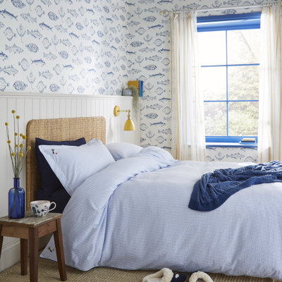 Joules Name the Plaice 33' L x 21" W Wallpaper Double Roll