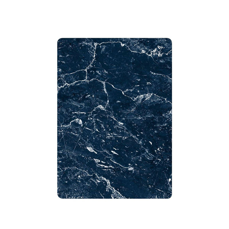 Flourish Tempered Glass Cutting Board, 7.9 x 11.8 inches | 100% Antibacterial, Easy-Clean Surface, Non-Slip Silicone Feet | Perfect for Food Prep & Serving, Durable & Stylish Kitchen Essential, Not Dishwasher Safe