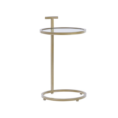 Northwich Glass Top Frame End Table