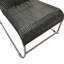 Chaise d'appoint empilable pour patio