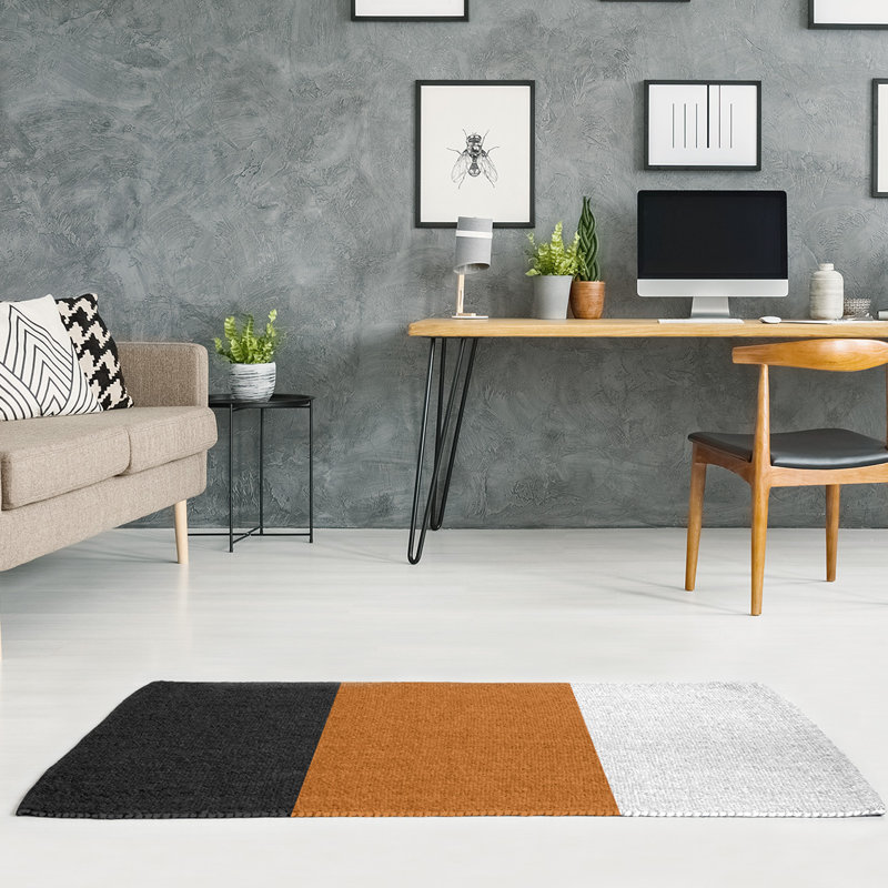 Chenille Indoor Rug, Rectangle 5' x 7'