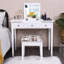 Jemeisha Dressing Table with Mirror
