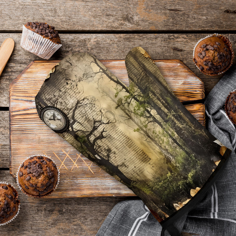 Fable Trees Oven Mitt Cotton Twill