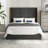 Dipson Upholstered Wingback Bed-1345822453-1345845702