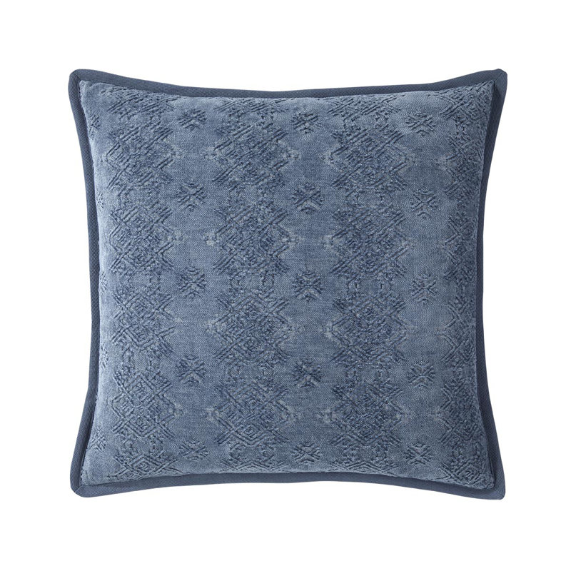 SYRACUSE Pillow Cover & Insert, Light Blue, Square 18"