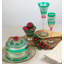 Mosaic Christmas 8.5 oz Nahlia Champagne Flute
