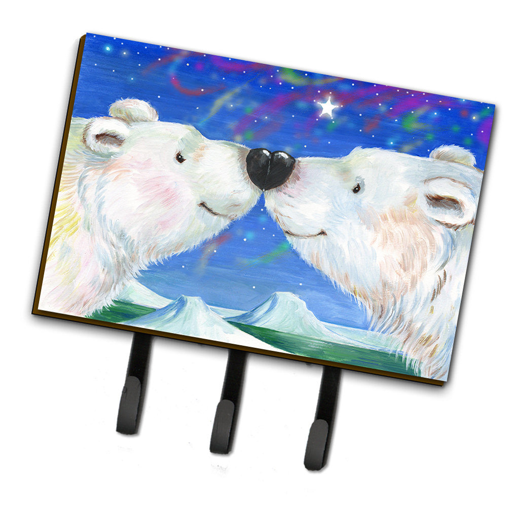 Metal Wall Organizer with Key Hooks Caroline's Treasures