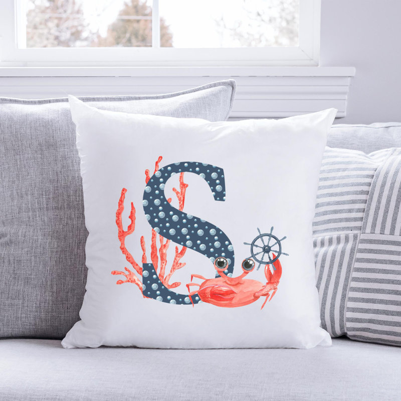 Coussin Burck, H 14 po x l 14 po