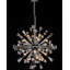 Lustre en cristal spoutnik à 12 lumières Cenzi