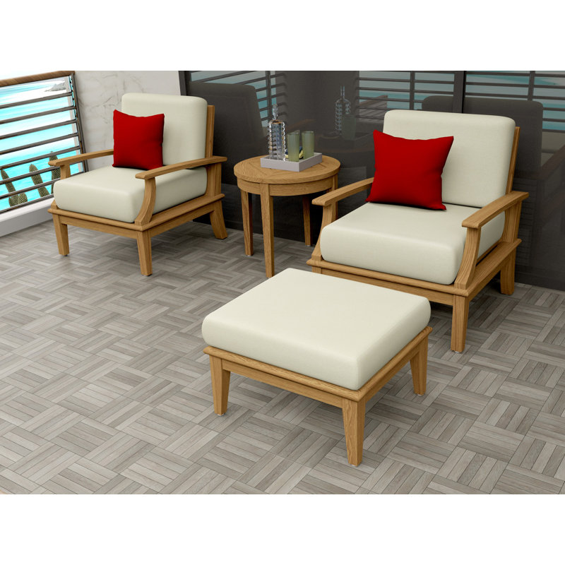 Somer Outdoor 4 - Piece Conversation Set