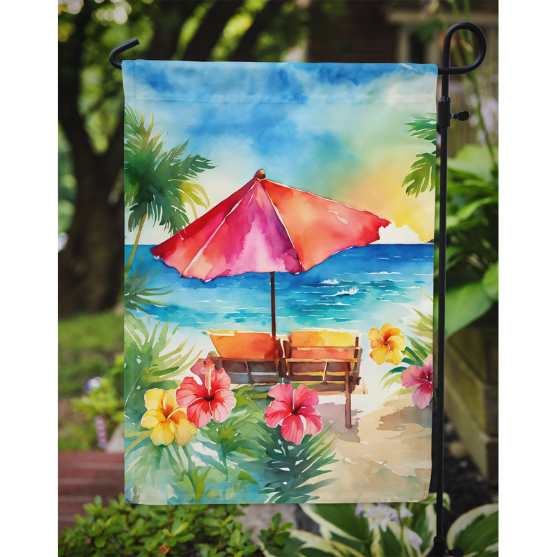 Hibiscus hawaïen avec aquarelle