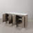 Kamila 72'' Double Bathroom Vanity with Marble Top-307353281