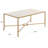 Markley Forged Metal Rectangle Coffee Table