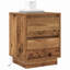 Bedside Cabinet 39 X 34.5 X 50 Cm Engineered Wood-15829560
