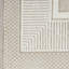Abye Machine Woven Ivory Recommended Use Rug-1724077826