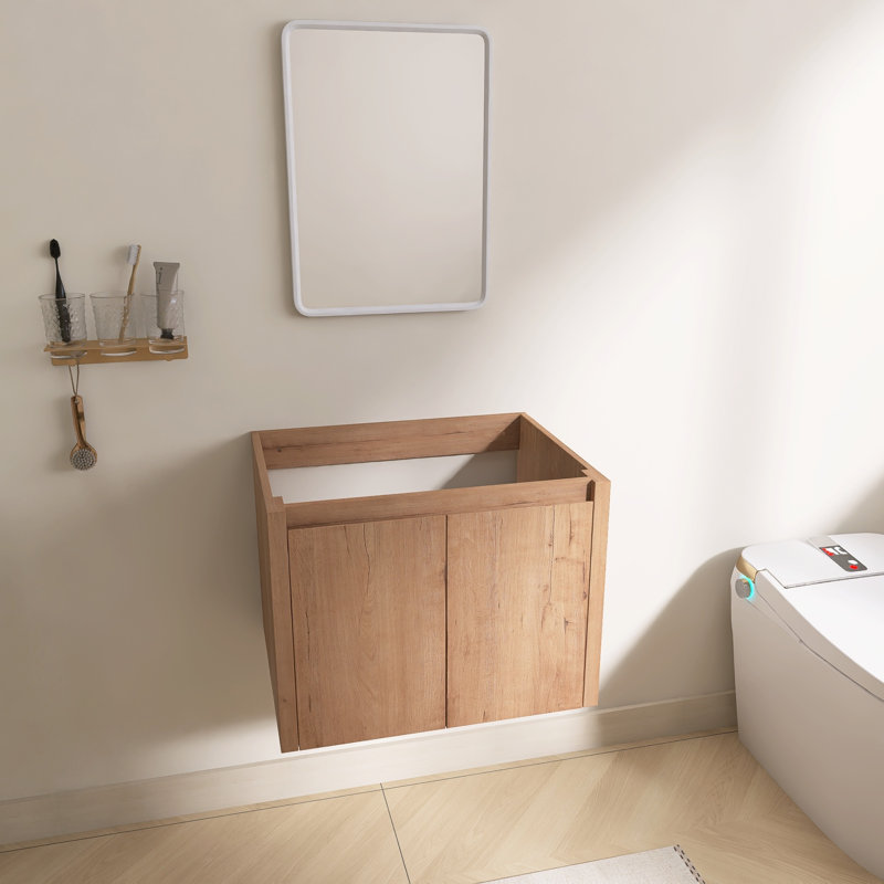 Base de meuble-lavabo mural simple 24 po Lavenia seulement