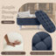 Bancs de rangement, banc d'extrémité de lit avec capitonnage capitonné, repose-pieds de rangement pour la chambre à coucher et le vestibule-130471789-130471793-130471794