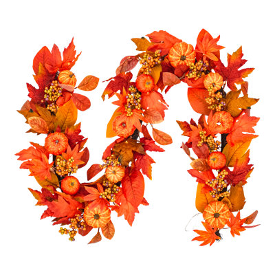 PUMPKIN ORCHARD 183cm Faux Garland