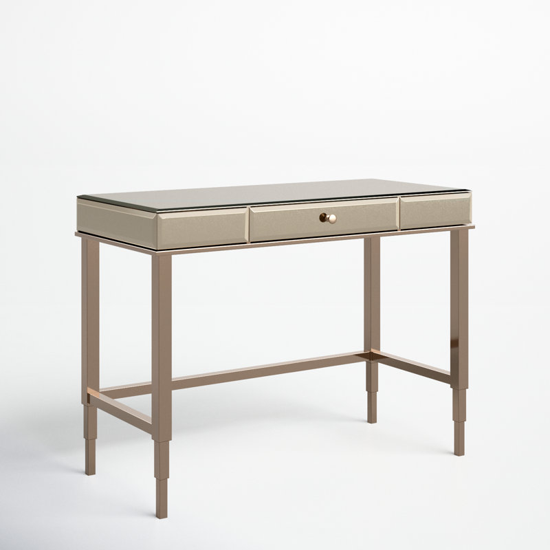 Bureau Nyasha, Plaquée or champagne