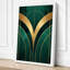 Symmetry Art Deco 1 Piece Wrapped Canvas Wall Art-1753167566-1753167557