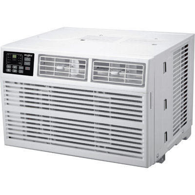 Whirlpool 12,000 BTU 230V Window Mounted Air Conditioner with Supplemental Heat