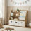 Organisateur de rangement pour livres et jouets pour enfants
