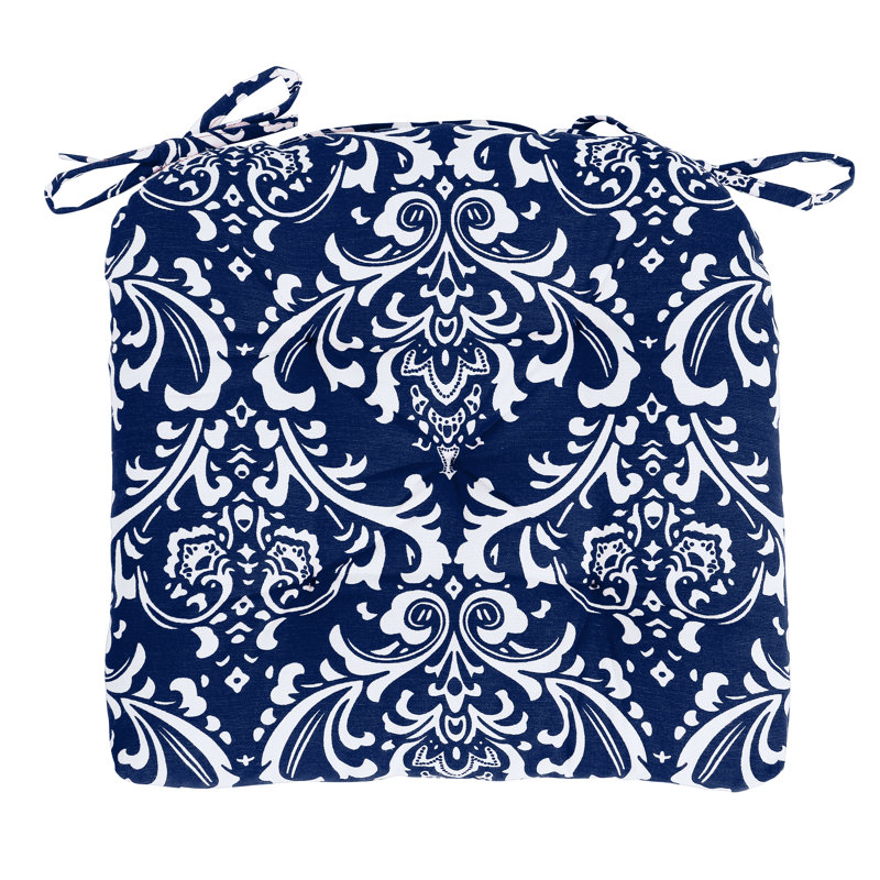 Outdoor Dining Chair Chair Pad, Navy