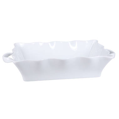 Casafina Ceramic Baking Dish, 3 Sizes, 2 Shapes, Square or