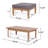 ASTON OTTOMAN + COFFEE TABLE