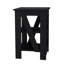2-Shelf Black Table, Ideal For Living Room Storage And Decoration Table - Enhance Your Home Decor-1120734676-1120734678