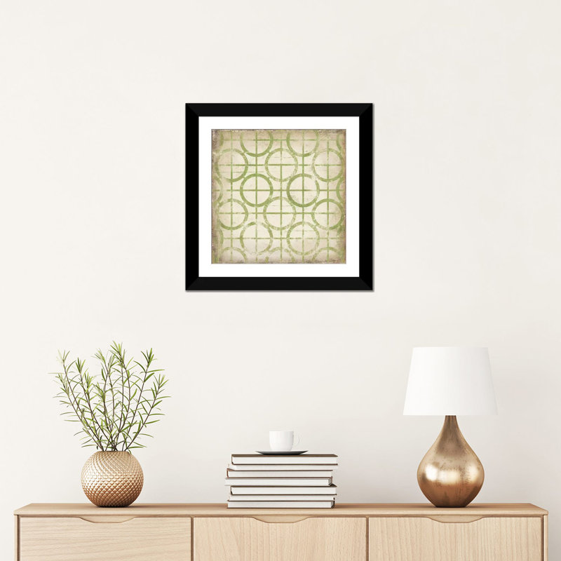 « regency ii », impression sur toile, Papier beaux-arts encadré noir, Blanc, H 24 po x l 24 po x P 1 po