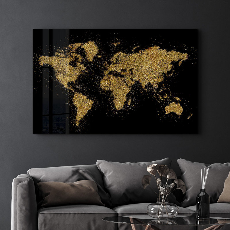 Decorative Tempered Glass Painting
