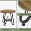 Table basse, table de cuisine ronde, table de réunion compacte