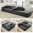 Kustas Boneless 2 - Piece Upholstered Compression Sectional with Pillow, No Assembly Required Sleeper Sofa, Free Combination Sofa Bed for Living Room-232863139-239932836