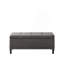 Banc de rangement capitonné à fermeture douce-620099575