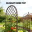 112cm H x 43cm W Natural Fibres Arched