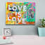 «Love Is Love» par Dean Russo, art mural sur toile-1203306390