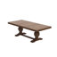 Cet ensemble de salle à manger 9 pièces comprend une table de cuisine et 8 chaises de salle à manger modernes en polyester vert Willow avec dossier capitonné - Finition noyer antique-1793251559-1778855434