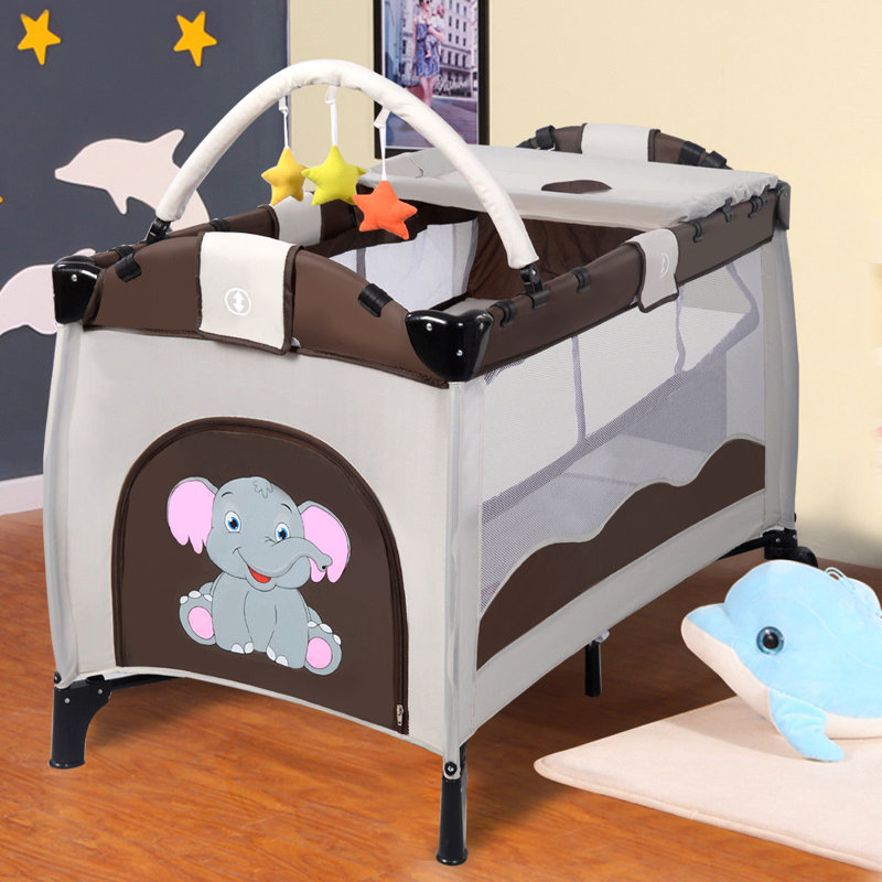 Miriam Cot Bed, Coffee
