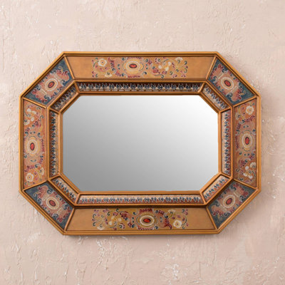 Behrends Flat Solid Wood Mirror