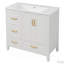 Meuble-lavabo 36 po avec lavabo à fermeture en douceur-1434893440