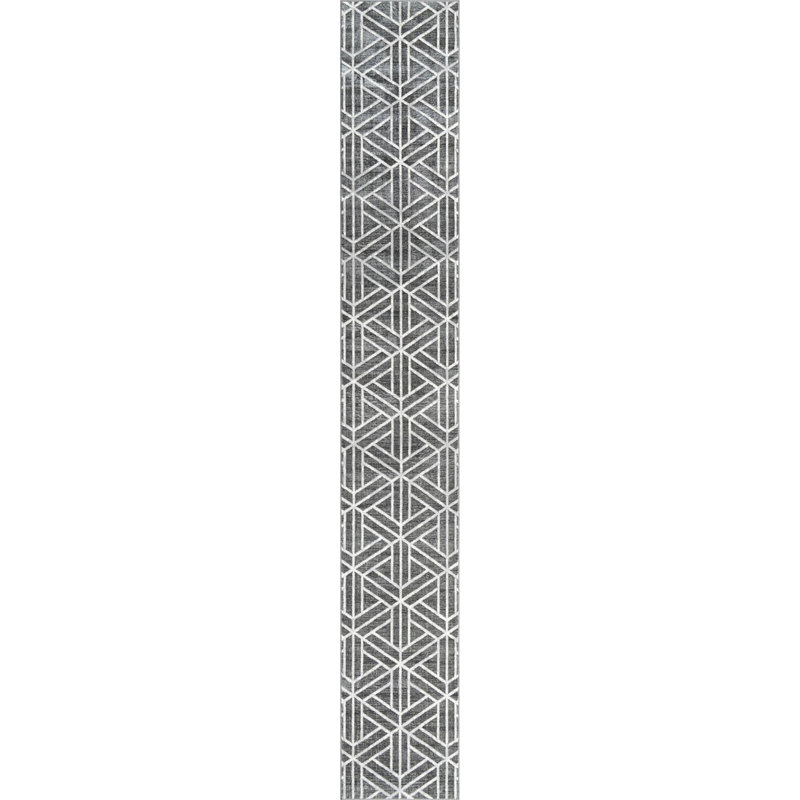 Eshin Geometric Indoor Rug, Runner 2'11" x 19'8"