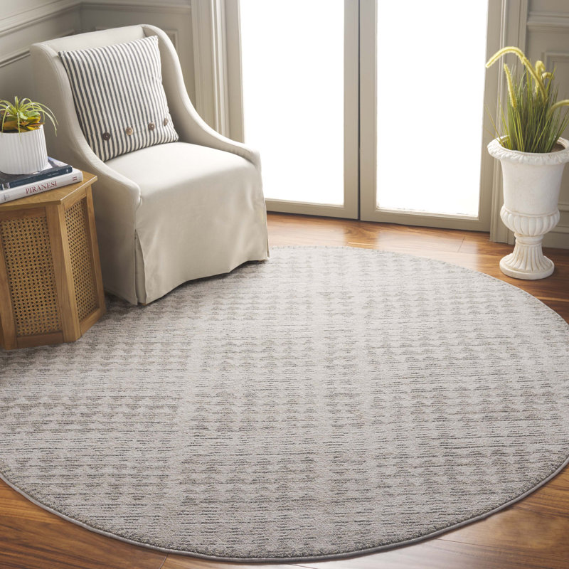Kanerva Performance Abstract Rug, Round 6'7"