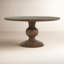 Hera Round Solid Wood Dining Table-1325614820