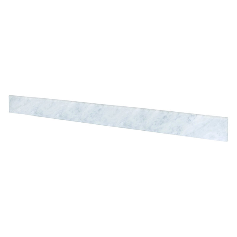 Carrara 49" Backsplash, Carrara